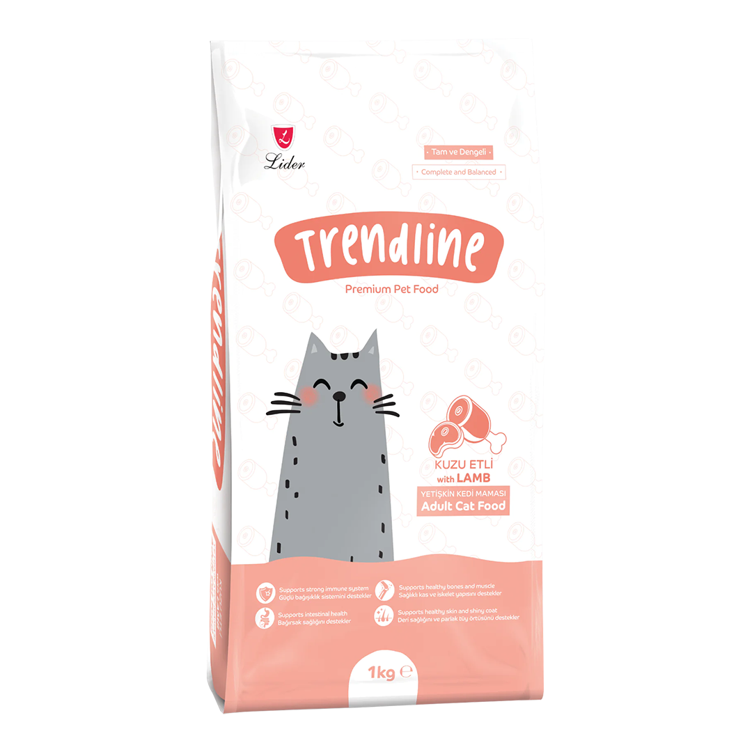 Trendline Adult Cat Food – Lamb & Rice