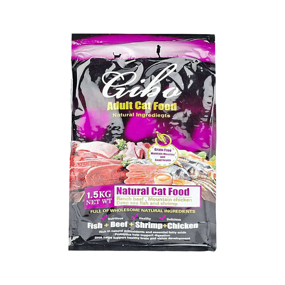 Gibo Fish Beef Shrimp Chicken 1.5 kg