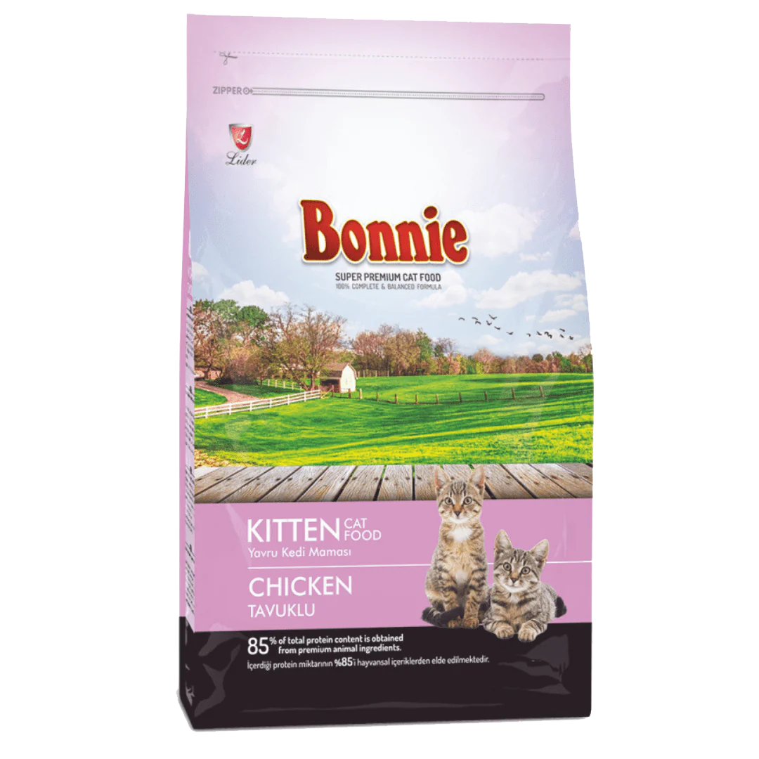 BONNIE KITTEN CAT FOOD CHICKEN (500g)