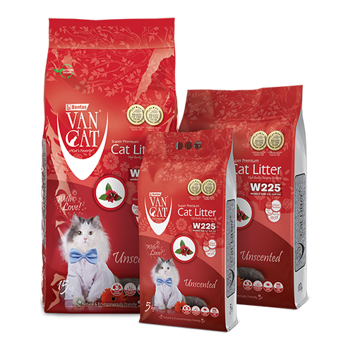5kg Vancat Unscented (Perfume-Free) Cat Litter