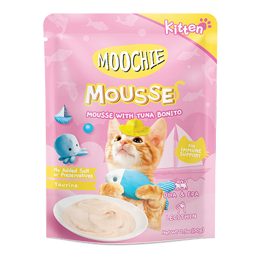 MEATY MOUSSE (KITTEN) Mousse with Tina Bonito