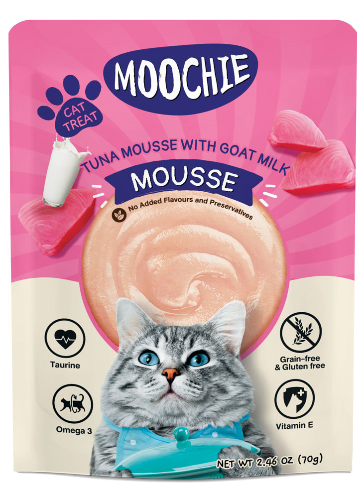 TUNA MOUSSE WITH GOAT MILK Chicken Tuna and Powdered Goat Milk